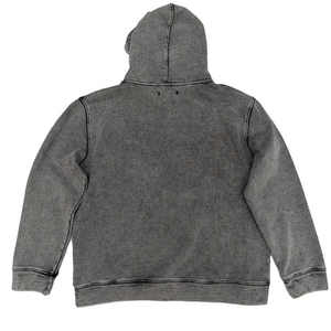 Sweat à capuche oversize pour homme en coton doux, pull décontracté streetwear, logo personnalisé, coupe ample premium - Product Image 2
