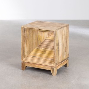 Vandana Amber Nature Design Mango Wood Nightstand - Product Image 2