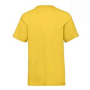 เสื้อยืดโอเวอร์ไซส์ผ้าโพลีเอสเตอร์ทอลายเรียบพร้อมส่ง ปักโลโก้ด้านหน้า สำหรับผู้ชาย สวมใส่สบาย ไม่เป็นขุย ขายส่ง เสื้อยืดเรียบหลายสี รับสั่งทำ - Product Image 4