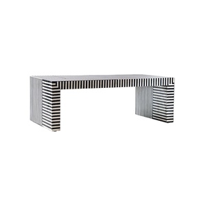 Muebles con incrustaciones antiguas de calidad Superior, venta exclusiva, mesa de centro de dormitorio de lujo, taburete con incrustaciones de hueso, mesa central con incrustaciones de hueso - Product Image 1