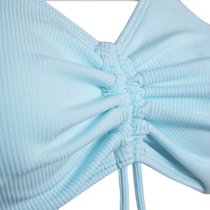 Top Trending Customized Women <b>Bikini</b> <b>Set</b> Hot Selling Two Piece <b>Triangle</b> <b>Bikini</b> <b>Set</b> - Product Image 5