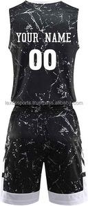 Uniforme de Baloncesto Personalizado de Alta Calidad para Equipos, Conjunto Unisex de Ropa Deportiva de Poliéster al por Mayor - Product Image 5