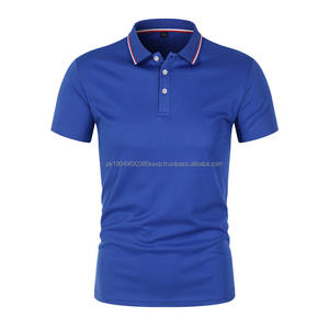 Camisa POLO de piqué de poliéster y algodón de alta densidad con hilo peinado personalizado OEM, sin embalaje individual, ropa de trabajo corporativa - Product Image 4