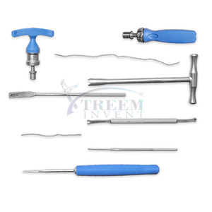 Kit d'instruments chirurgicaux pour la colonne vertébrale, ensemble de rétracteurs orthopédiques, outils de discectomie pour la chirurgie vertébrale, kit médical en acier inoxydable - Product Image 6