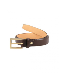 Ceinture habillée en cuir véritable OEM avec logo personnalisé pour hommes 2026 – Ceintures en jean pour hommes de haute qualité, élégantes, avec boucle ardillon, vente en gros - Product Image 2