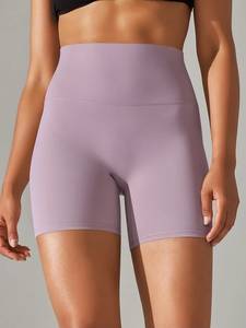 High Waist Seamless Yoga <b>Shorts</b> <b>Women</b> Quick Dry Breathable Stretch Workout Biker <b>Shorts</b> for Gym Running - Product Image 5