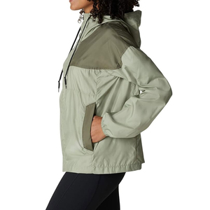 Chaqueta Cortavientos Impermeable con Capucha, Ligera y Personalizada, con Relleno de Algodón Estampado, Ropa de Exterior para Mujer, Proveedor OEM - Product Image 3