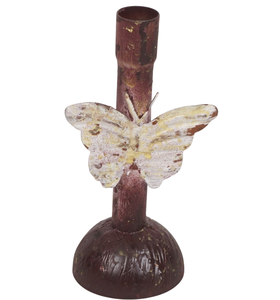 Support de bougie chauffe-plat de Noël intérieur/extérieur en fer durable, finition rouille, taille personnalisable pour la décoration intérieure, les fournitures de fête et les événements festifs - Product Image 3