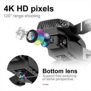 Dron E88 Pro Plegable con Cámara HD 1080p, Motor sin Escobillas, Giroscopio de 6 Ejes, Tiempo de Vuelo de 21-30 Minutos, Control Remoto, Vuelo Estacionario en Interiores, para Principiantes - Product Image 3