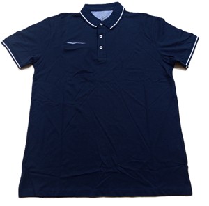 เสื้อเชิ้ตผู้ชายคุณภาพสูง โลโก้สั่งทำพิเศษ ผ้าฝ้าย 100% แห้งเร็ว แขนสั้น - Product Image 1