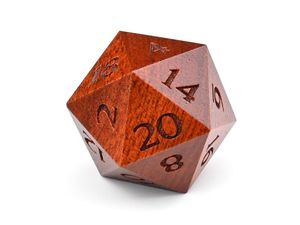 Dés en bois pour accessoires de jeu de luxe par Crescent Crafts - Product Image 3