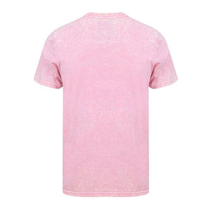 Camiseta Casual de Cuello Redondo para Hombre, Lavado Ácido, de Alta Calidad OEM, Secado Rápido, Transpirable, Ecológica, Color y Logotipo Personalizables, Venta al Por Mayor - Product Image 6