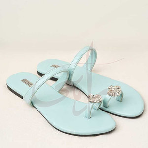 หนังเทียมด้านบนและซับในของผู้หญิงลายพิมพ์กันลื่นดีไซน์เหมือนเปลือก - Product Image 2