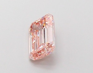 Diamant rose fantaisie de 1,15 carat, taille émeraude, cultivé en laboratoire CVD, clarté VS2, polissage excellent, pierre précieuse non montée pour la création de bijoux - Product Image 2