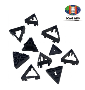 Soporte de Esquina Triangular de ABS Moldeado por Inyección Personalizado LONGNEW |   Protector de Bordes con Función de Alineación - Product Image 1