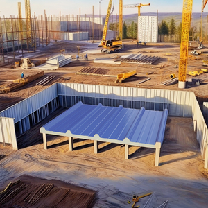 PIR Core Roof Sandwich Panel Fire Resistant Water Resistant Thermal Insulated Soundproofing Eco-friendly Galvanized Steel Panel - Product Image 2