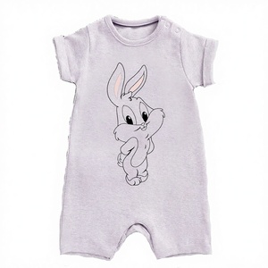 100% coton de haute qualité sur mesure nouveau-né bébé barboteuse bio bambou coton vêtements achats en ligne de l'Inde fabricant - Product Image 1