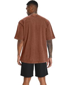 เสื้อยืดเจอร์ซีย์ผ้าฝ้าย 100% สำหรับผู้ชาย รุ่น Signature เป็นมิตรกับสิ่งแวดล้อม แขนสั้น ดีไซน์เรียบง่าย รับทำแบรนด์ส่วนตัว สีตามสั่ง - Product Image 6