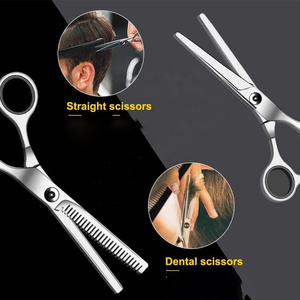 Professional Steel Sharp Blade Tip Pet Hair Grooming <b>Scissors</b> Set with Pu Leather - Product Image 5