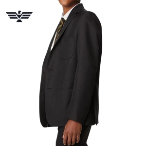 Conjunto de Uniforme Escolar de Algodón Personalizado, Blazer Formal para Estudiantes, Chaqueta, Camisa, Corbata, Pantalones para Hombre, Logotipo Personalizado, Color Personalizado - Product Image 4