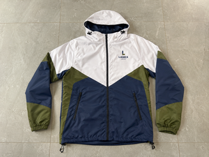 Men Waterproof Hooded Windbreaker Jacket – Lightweight Color Block Outdoor Hiking Running Windproof Rain Jacket Custom Logo OEM - Product Image 6