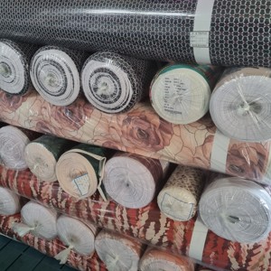 Hecho en Corea, 95% poliéster, 5% spandex, tela ITY estampada en lote, muchos diseños florales, la mejor calidad, hermosos diseños. - Product Image 5