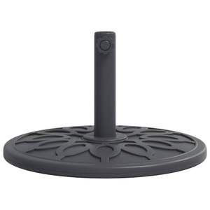 Base para Sombrilla de Patio de 26.5 Libras, Negra, de PE (Polietileno) y Concreto - Product Image 4