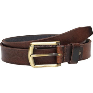 Cinturón informal de piel de vaca Original 100% hecho a mano con precio al por mayor más vendido para hombres y mujeres, tamaños personalizados disponibles - Product Image 5