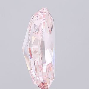 Diamant de laboratoire ovale rose intense fantaisie de 1,00 carat, excellente taille, clarté VS2, certifié IGI, pour bijoux. - Product Image 3