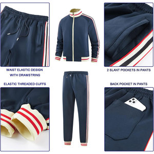 Ensemble de survêtement pour homme Stretch Fit personnalisable, vêtements de sport légers et respirants pour les séances de course - Product Image 3