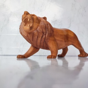 Factory Price Mouse <b>Model</b> Statue Wood Artwork Hand Carving <b>Wooden</b> Sculpture Small Cartoon Character Statues - Product Image 5