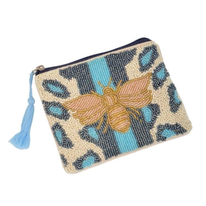 MD HANDICRAFTS Classic New Design Hand Pouch Seed Bead Embroidered Handmade Minibag Customized Color for Women Girl for Thank - Product Image 5