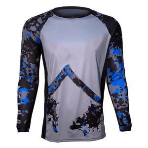 Maillot de motocross respirant à manches longues de haute qualité, imprimé numériquement, pour adultes, % polyester, vêtements de sport, marques de moto, Dirt Mx - Product Image 1