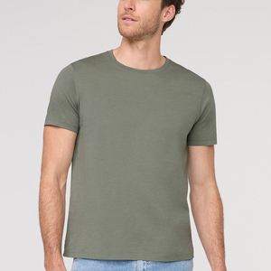 Camiseta de Algodón para Hombre, Bordada con Logotipo Personalizado del Fabricante, Estilo Casual Urbano, Diseño en Blanco, Manga Corta, Camiseta de Verano para Hombre - Product Image 2