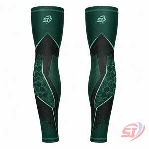 Manchons de compression personnalisés pour le cyclisme et la course à pied, protection solaire UV, respirants, antidérapants, fournisseur OEM - Product Image 1