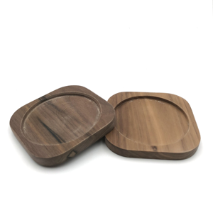 Wholesale Custom Logo Factory Round Square Oem Acacia Beech Tea Cup <b>Wooden</b> <b>Coaster</b> for Coffee Cup - Product Image 4