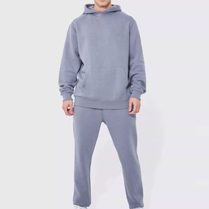 Survêtements à capuche pour hommes, design personnalisé, streetwear, tissu respirant en polyester/coton imprimé, pour l'hiver décontracté - Product Image 6
