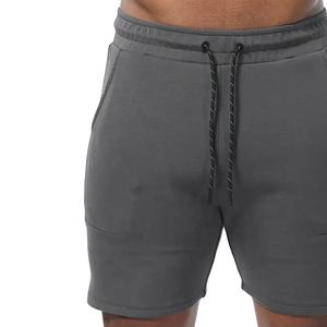 Ropa deportiva de alta calidad, ropa de gimnasio, ropa con bolsillos de colores, pantalones cortos deportivos para hombres, poliéster Spandex, diseño personalizado - Product Image 3