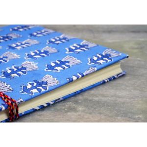 Custom <b>Made</b> <b>hand</b> block Printed Handmade <b>Paper</b> Journals Creative Fabric Portable Design Offering Artisan Designs Natural Texture - Product Image 6