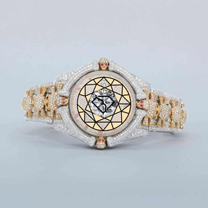 Relojes de Lujo con Movimiento Mecánico Automático Z1225, con Zafiro y Diamantes de Imitación VVS Moissanite para Hombre, Venta al Por Mayor - Product Image 3
