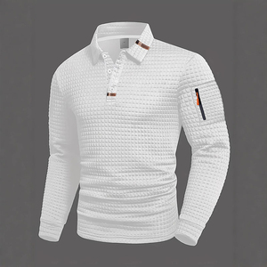 Polo Casual Premium para Hombre, Tejido Transpirable de Alto Rendimiento, Corte Moderno de Alta Calidad, Tallas Grandes, Elegante para Uso Diario - Product Image 2