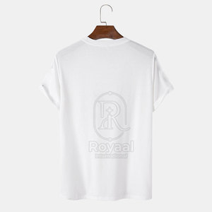 เสื้อยืดสตรีทแวร์แฟชั่นดีไซน์ใหม่ พิมพ์โลโก้ตามสั่ง ผ้าฝ้าย 100% ทรงหลวม พิมพ์ลาย สำหรับผู้ชาย - Product Image 2