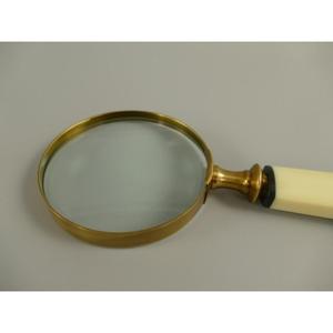 Loupe de luxe dorée avec poignées en corne, prix abordable, articles cadeaux nautiques, dernière arrivée - Product Image 6