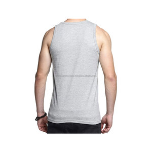 เสื้อกล้ามผู้ชาย แขนกุด แห้งเร็ว ทรงปกติ สำหรับออกกำลังกายในฤดูร้อน - Product Image 4