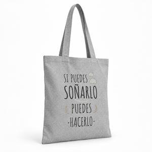 Sac fourre-tout promotionnel imprimé 225 GSM en coton recyclé 37 x 41 cm plat 60 cm avec poignée personnalisée Logo sur mesure Cadeaux d'entreprise Vente en gros OEM - Product Image 4