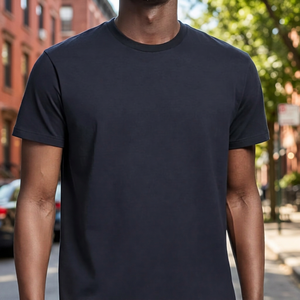 เสื้อยืดผู้ชายผ้าฝ้าย 100% 180 GSM แขนสั้น คอกลม ทรงปกติ ยูนิเซ็กซ์ ขายส่ง - Product Image 5