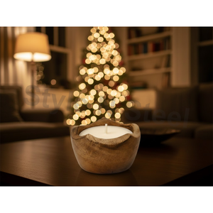 PDWC – 02 VELAS DE MADERA (JUEGO DE 4) Velas de Té Aromáticas para Navidad, Pascua, Cumpleaños, San Valentín, Diwali, Bares y Festividades - Product Image 1