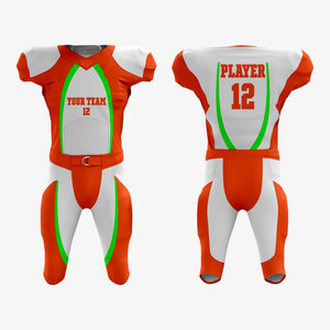 Uniforme de Fútbol Americano Personalizado de Primera Calidad, 100% Poliéster, Uniforme Deportivo Sublimado para Equipo, Uniforme de Fútbol Americano 2026 - Product Image 3
