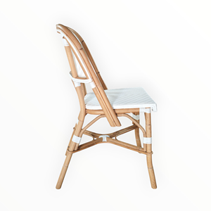 Silla Bistro Más Popular para Cafetería, Restaurante, Espacios Públicos Residenciales - Mimbre Sintético Natural con Garantía de Tejido de 3 Años - Product Image 5