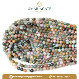 Premium Stone Beads 3mm~5mm Wholesale Natural <b>Garnet</b> Aquamarine Irregular Stone Beads, Gemstone Beads, Length 80cm 32 Inch - Product Image 4